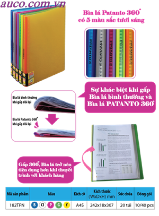 Bìa lá Patanto 360